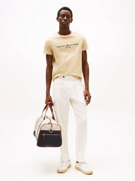 nahlad Tommy Hilfiger pánske béžové tričko