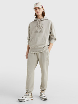 nahlad Tommy Hilfiger pánska béžová mikina garment