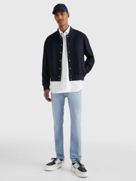 nahlad Tommy Hilfiger pánske modré džínsy Bleecker