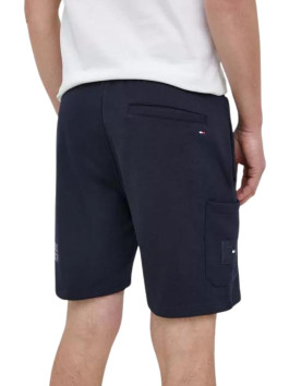 nahlad Tommy Hilfiger pánske tmavo modré šortky