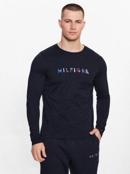 nahlad Tommy Hilfiger pánske tmavo modré tričko