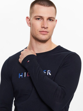 nahlad Tommy Hilfiger pánske tmavo modré tričko