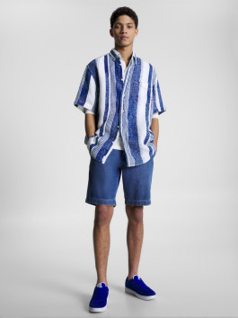 nahlad Tommy Hilfiger pánská modro bílá košile