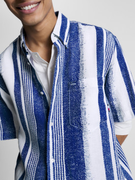 nahlad Tommy Hilfiger pánská modro bílá košile