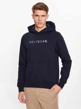 nahlad Tommy Hilfiger pánská tmavě modrá mikina