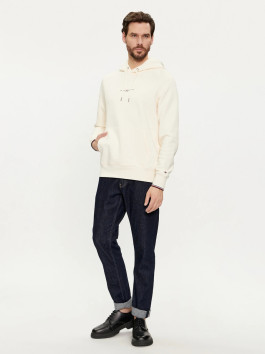 nahlad Tommy Hilfiger pánska krémová mikina