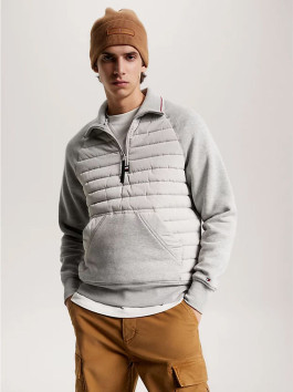 nahlad Tommy Hilfiger pánska šedá mikina