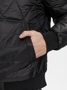 nahlad Tommy Hilfiger pánska čierna bunda