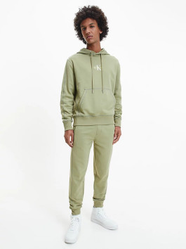 nahlad Calvin Klein pánska olivovo zelená mikina