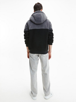 nahlad Calvin Klein pánska sherpa mikina