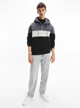 nahlad Calvin Klein pánska sherpa mikina