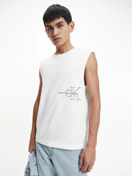 nahlad Calvin Klein pánske biele tielko
