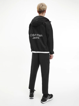 nahlad Calvin Klein pánska čierna bunda