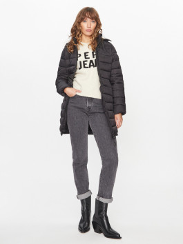 nahlad Pepe Jeans dámska čierna bunda