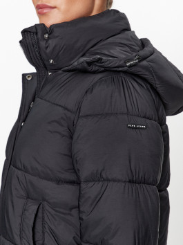 nahlad Pepe Jeans dámska čierna bunda 