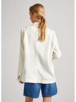 nahlad Pepe Jeans dámske krémové sako