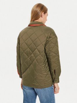 nahlad Pepe Jeans dámska zeleno oranžová bunda