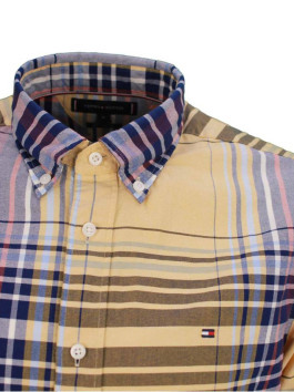 nahlad Tommy Hilfiger pánska kockovaná košeľa