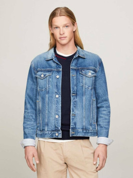 nahlad Tommy Hilfiger pánska džínsová bunda Trucker