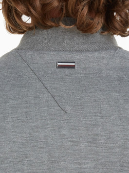 nahlad Tommy Hilfiger pánsky šedý bomber