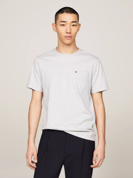 nahlad Tommy Hilfiger pánske šedé tričko 