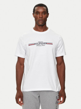 nahlad Tommy Hilfiger pánske biele tričko
