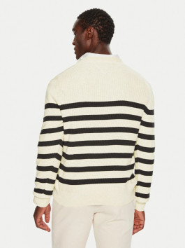 nahlad Tommy Hilfiger pánsky béžový sveter
