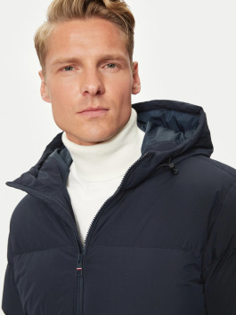 nahlad Tommy Hilfiger pánska tmavo modrá bunda