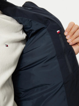 nahlad Tommy Hilfiger pánska tmavo modrá bunda
