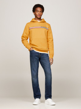 nahlad Tommy Hilfiger pánska horčicová mikina