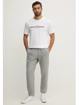 nahlad Tommy Hilfiger pánske šedé tepláky