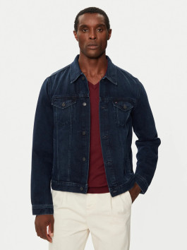 nahlad Tommy Hilfiger pánska tmavo modrá džínsová bunda