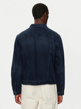 nahlad Tommy Hilfiger pánska tmavo modrá džínsová bunda