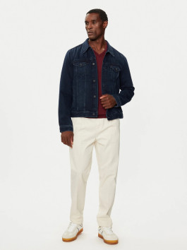 nahlad Tommy Hilfiger pánska tmavo modrá džínsová bunda