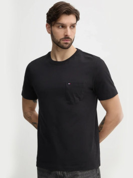 nahlad Tommy Hilfiger pánske čierne tričko