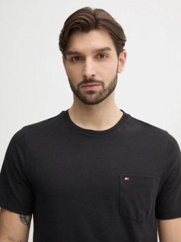 nahlad Tommy Hilfiger pánske čierne tričko