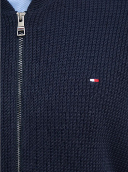 nahlad Tommy Hilfiger pánsky tmavomodrý sveter