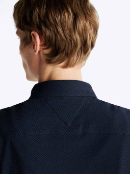 nahlad Tommy Hilfiger pánska tmavo modrá košeľa 