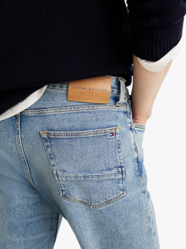 nahlad Tommy Hilfiger pánske modré džínsy