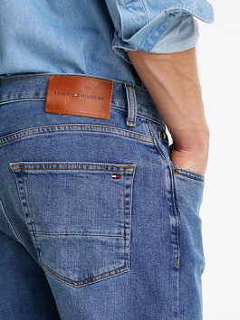 nahlad Tommy Hilfiger pánske modré džínsy 