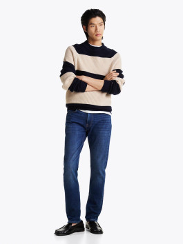 nahlad Tommy Hilfiger pánske modré džínsy Bleecker
