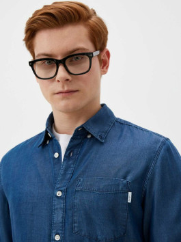nahlad Pepe Jeans pánska modrá košeľa Petri