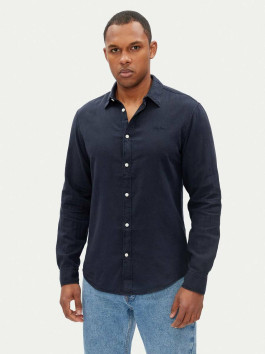 nahlad Pepe Jeans pánska tmavo modrá košeľa Arnau