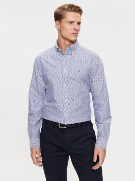 nahlad Tommy Hilfiger pánska modrá košeľa