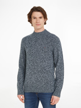 nahlad Tommy Hilfiger pánsky šedý sveter
