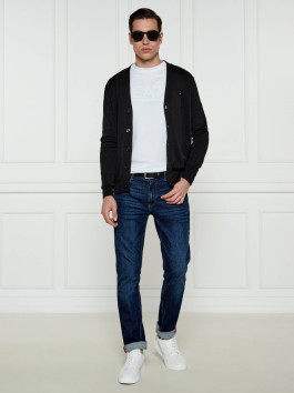 nahlad Tommy Hilfiger pánsky čierny sveter 
