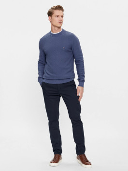 nahlad Tommy Hilfiger pánsky modrý sveter