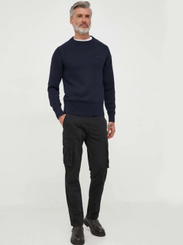 nahlad Tommy Hilfiger pánsky tmavomodrý sveter
