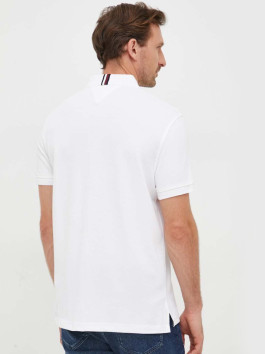 nahlad Tommy Hilfiger pánske biele polo tričko.