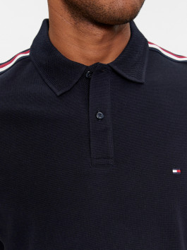 nahlad Tommy Hilfiger pánske tmavo modré polo tričko Global